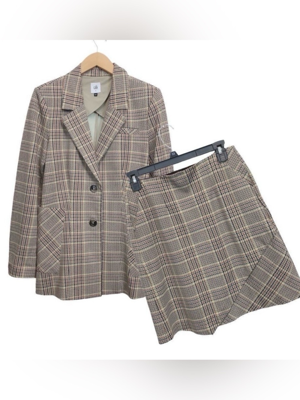 CAbi Pasttime Jacket and Skirt